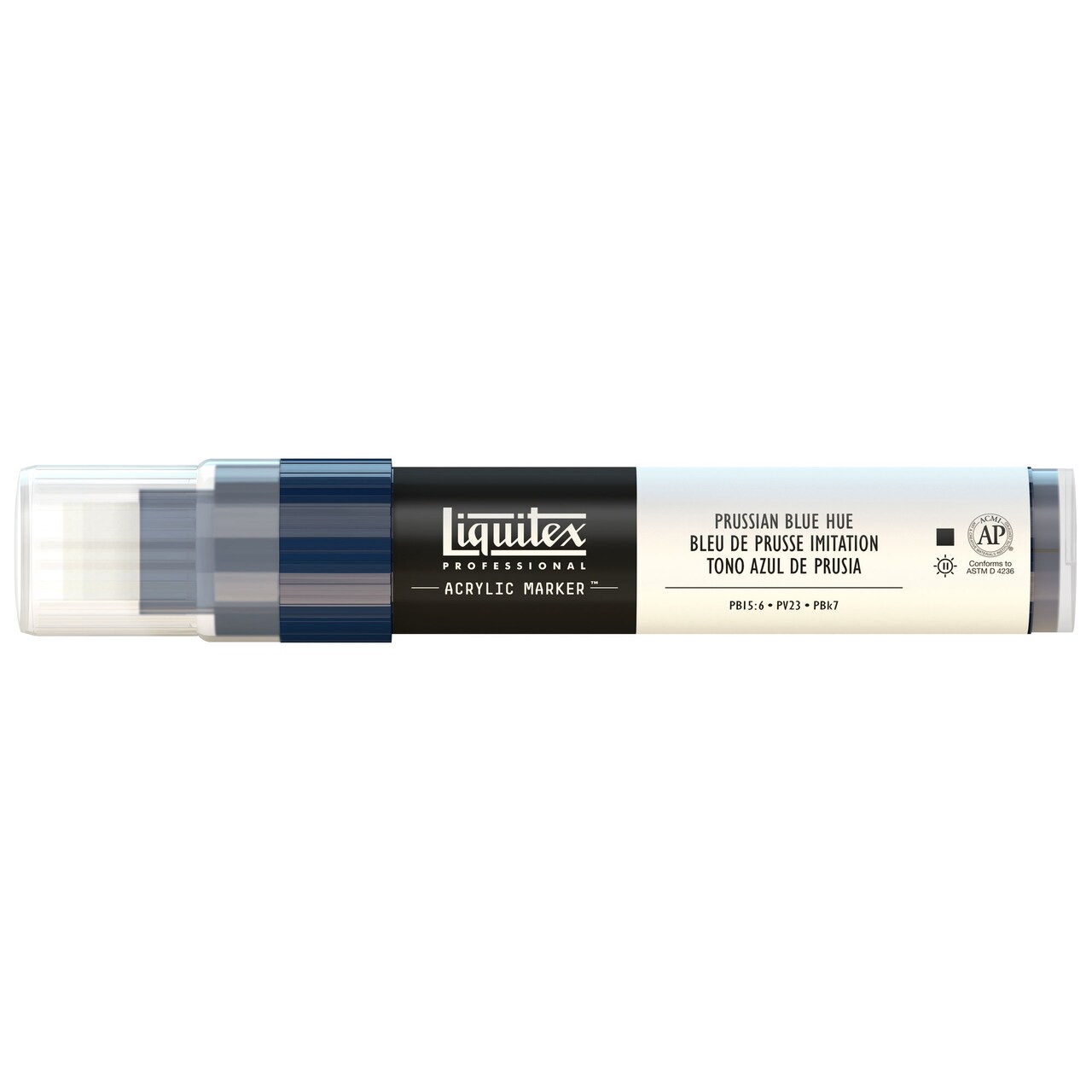 Liquitex Paint Marker, Wide, 15Mm Nib, Prussian Blue Hue